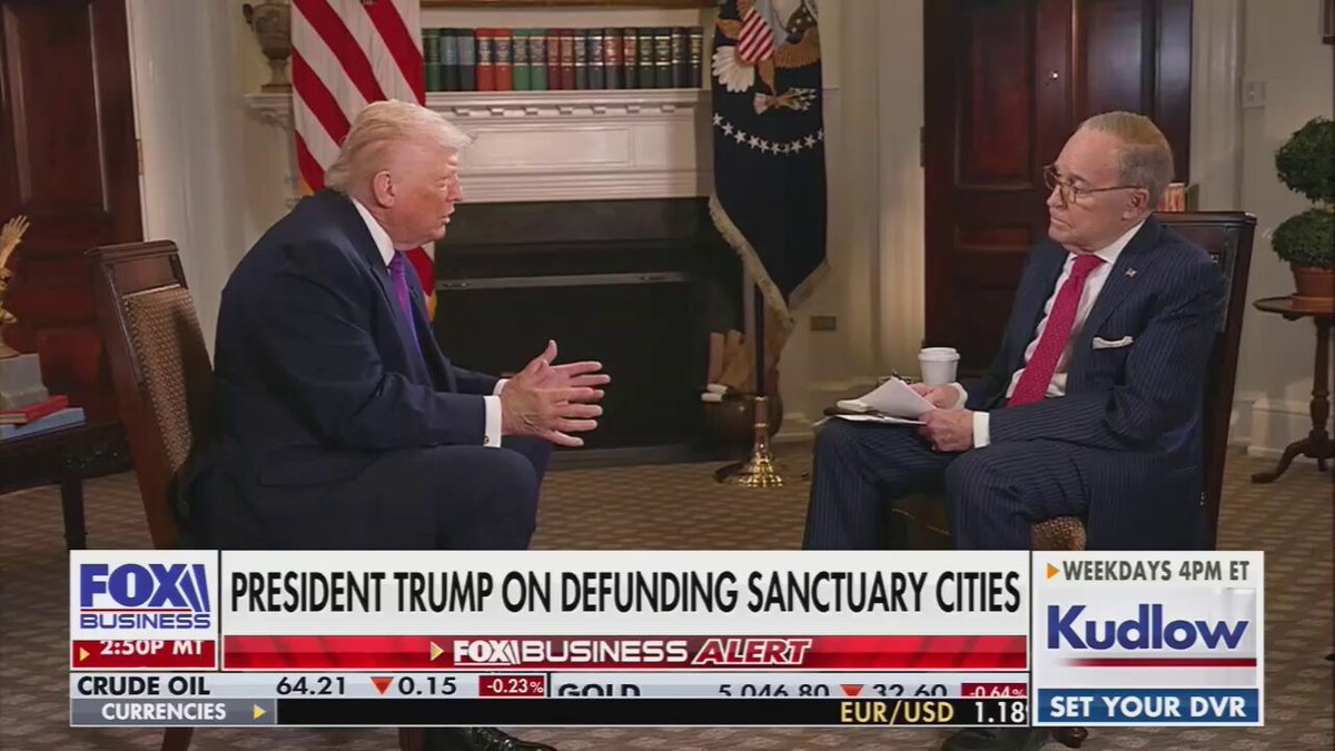 Trump: We had to do the boats first because they would go immediately to the boats. If you hit them on land, they go the boats so we do the boats first and now there are no boats… Every one of those boats that is shot down in the seas, we saved 25,000 American lives
