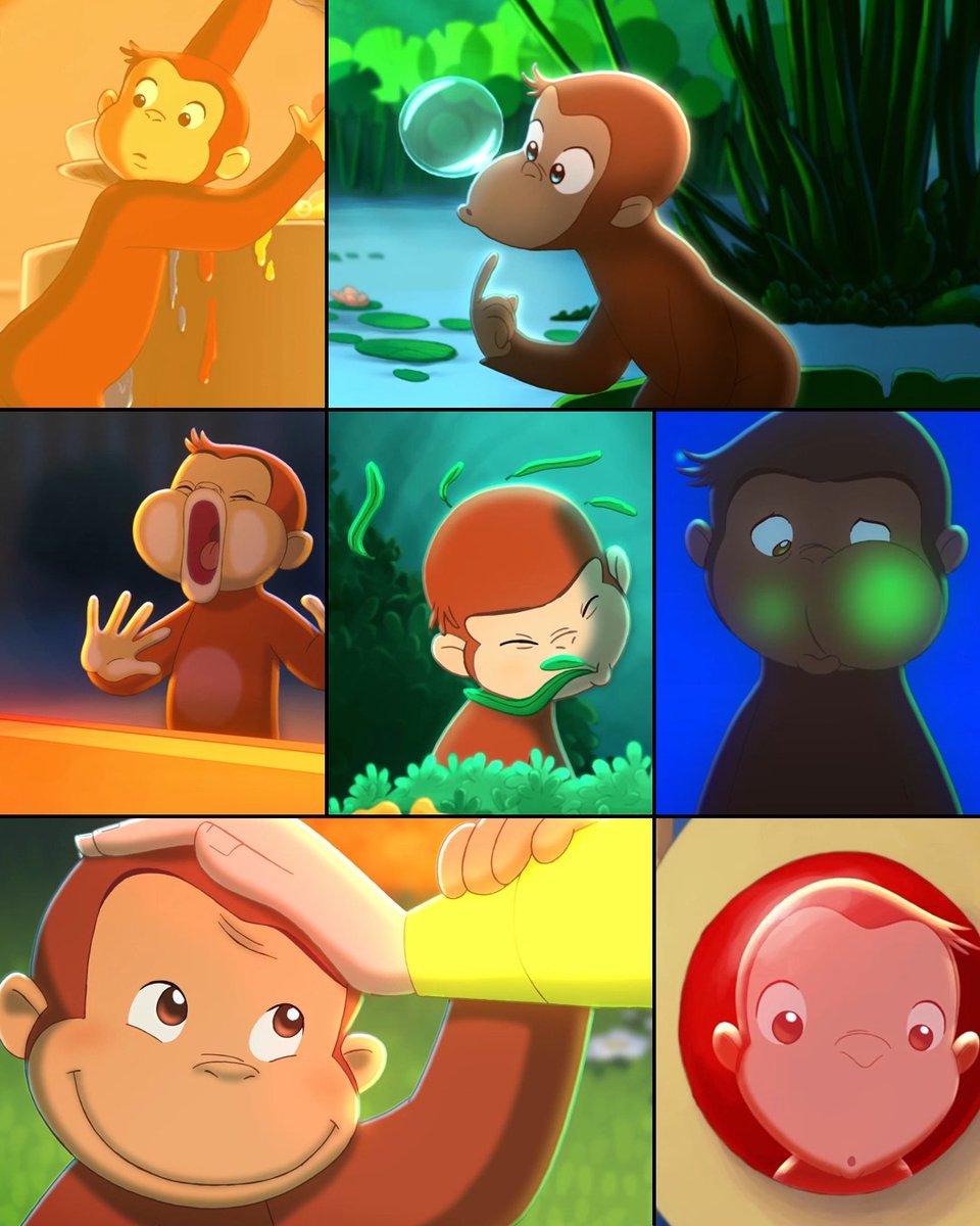 Monkeying around with Curious George. 🎬 Curious George (2006)