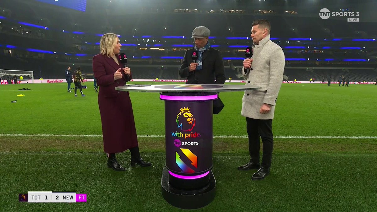 "Is Thomas Frank the right man to take Spurs forward?" 👀 The panel discuss where Tottenham are right now, as they edge ever closer to the relegation zone... 🎙️ Emma Dodds | 📺 TNT Sports &amp; discovery+ UK