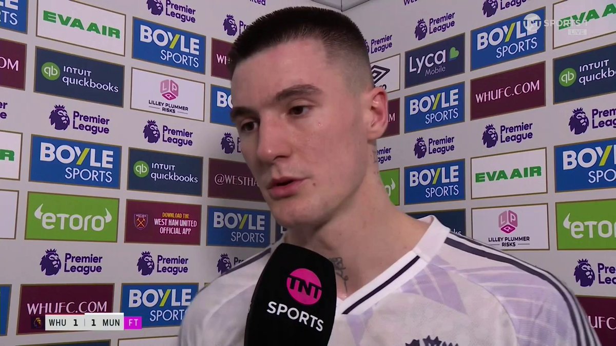 🚨🚨🎙️| Benjamin Sesko: "I'm happy with my finish but not so happy with the draw!"