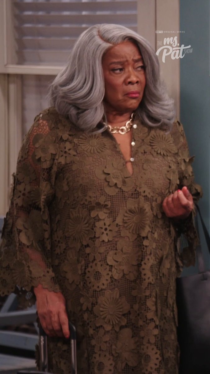 Sneak peek: Don’t you love when family friends make themselves a little too comfortable? Loretta Devine guest stars on the season finale of #TheMsPatShow, streaming tomorrow on BET+