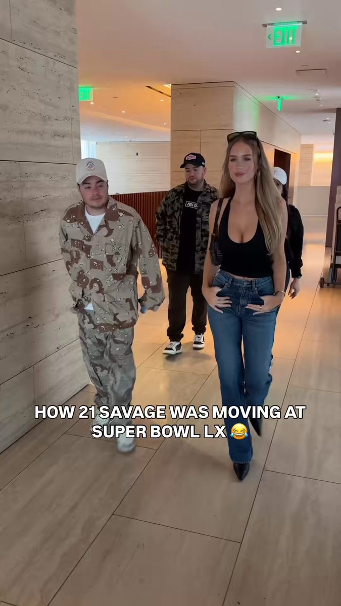 Bro did not wanna sleep on the couch after the Super Bowl 😂