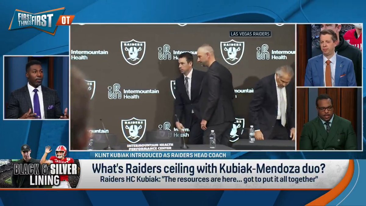 “They’re probably still gonna finish last in the division.” Greg Jennings thinks the Raiders have some work to do before they come close to the top of their division: