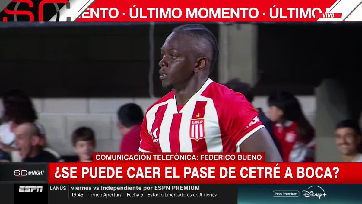 ¿QUÉ PASA CON CETRÉ Y SU PASE A BOCA? Federico Bueno informó que el representante del colombiano no viajará a Argentina! 📺 #DisneyPlus Plan Premium