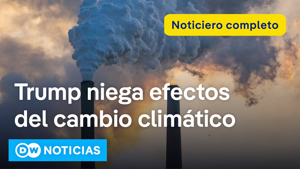 🔴DW Noticias 10 de febrero: EE. UU. anulará norma sobre emisiones de gases de efecto invernadero Se trata del mayor retroceso en Washington en cuanto a regulaciones climáticas. EE. UU. eliminará la regulación que cataloga el dióxido de carbono y otros gases de efecto invernadero como un peligro para la salud humana. /cmw