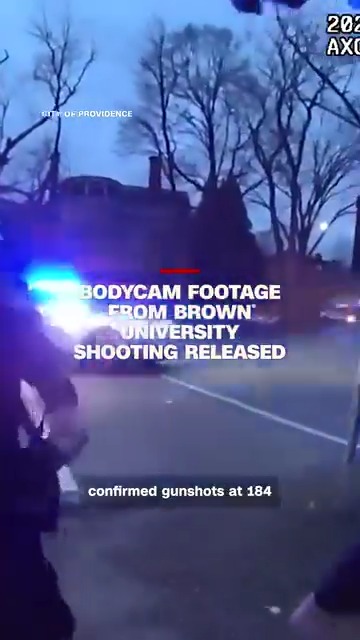 Police released body-worn camera footage and 911 calls from the December mass shooting at Brown University.