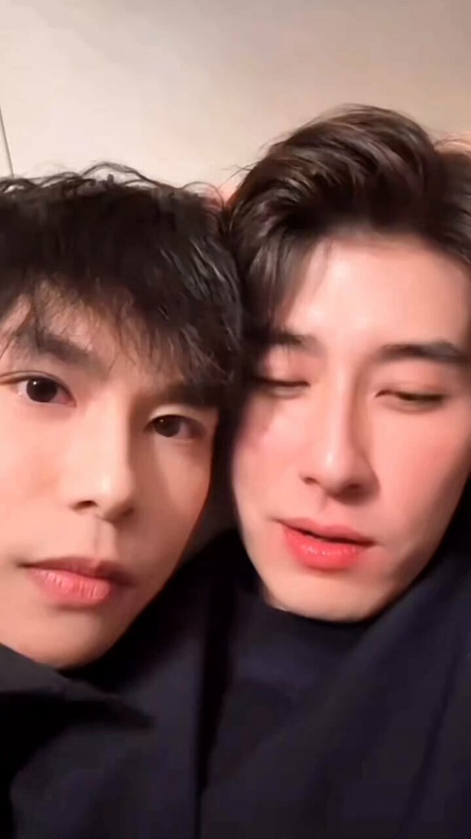 fengsong: "eu sou lindo pra caramba" chen wen: "sim EU sou lindo demais, obg por ajudar" fs: 🤐🥰 #LoveAfterAddiction