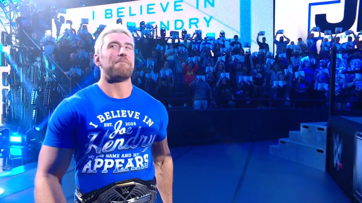 The NEW NXT Champion Joe Hendry kicks off the show! 😤