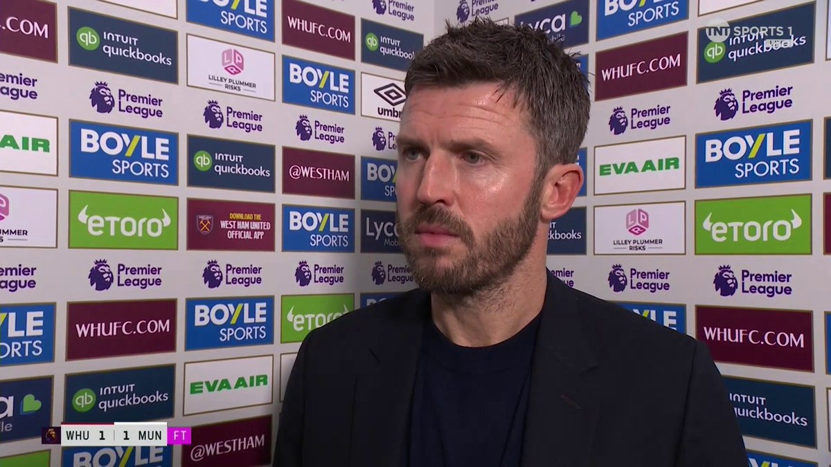Really comforting interview by Carrick: • disappointed &amp; frustrated • low energy &amp; sharpness • lack of "spark" &amp; service • quality low block from WH Disappointed to be in the position but proud of the effort — "take the point &amp; move on."