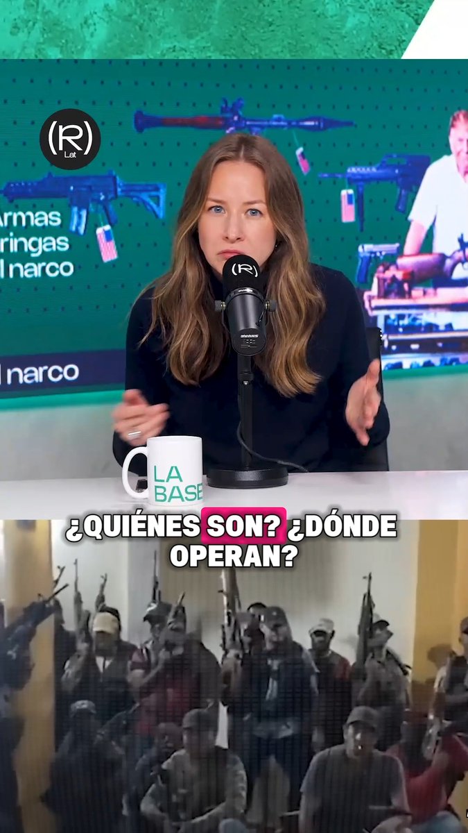 🇲🇽🇺🇸 Conocemos a los capos del narco, pero no a los del tráfico de armas. El “río de hierro” existe porque hay una industria que vende, financia y mira hacia otro lado mientras miles de armas cruzan la frontera hacia México. Inna Afinogenova en #LaBaseAmLat 📺 #EEUU #TráficoDeArmas #México