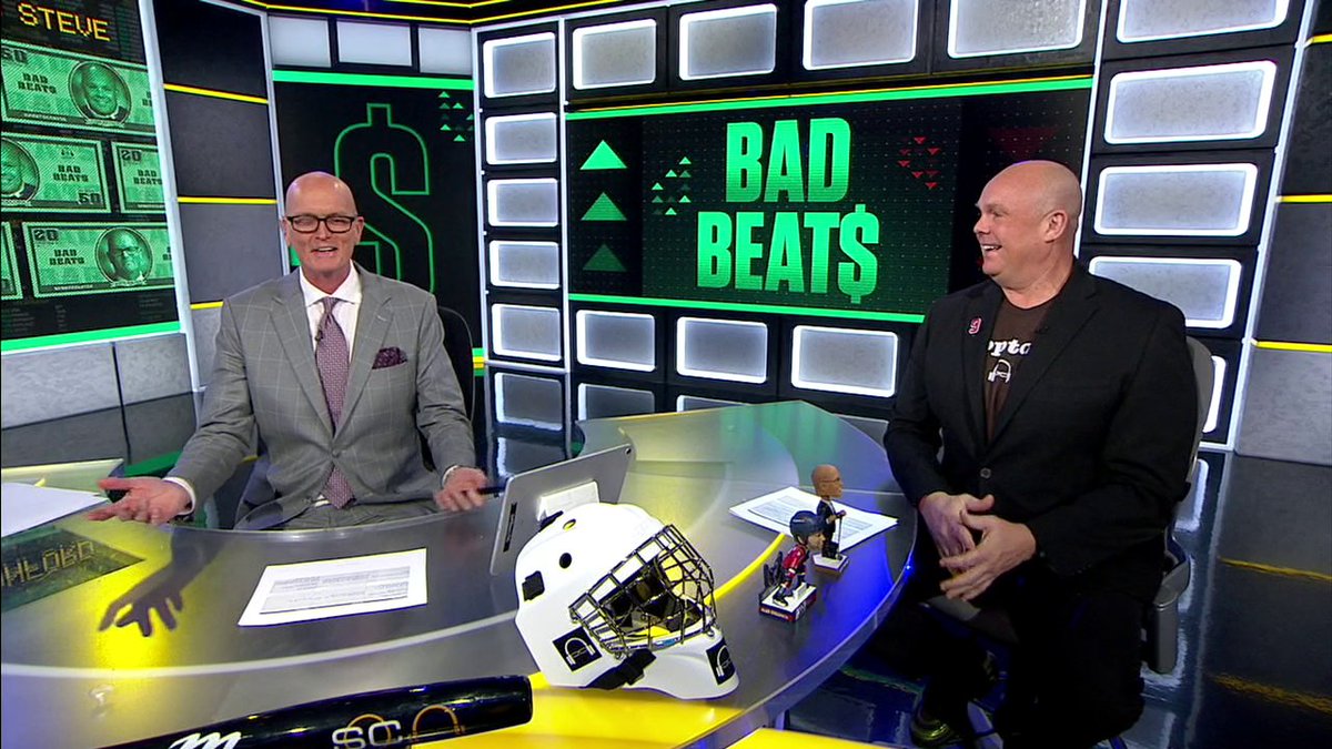 "WE LIVE IN A SOCIETY." 😭 Scott Van Pelt and Stanford Steve were dumbfounded by this bad beat 😂