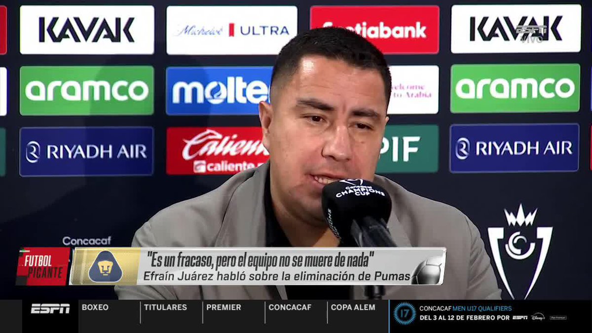 💥 "ES UN FRACASO, NO HAY DUDA" 💥 "NO HAY NINGÚN REPROCHE" 💥 "EL EQUIPO ESTÁ FRUSTADO" La autocrítica de Efraín Juárez... ¿Coinciden?
