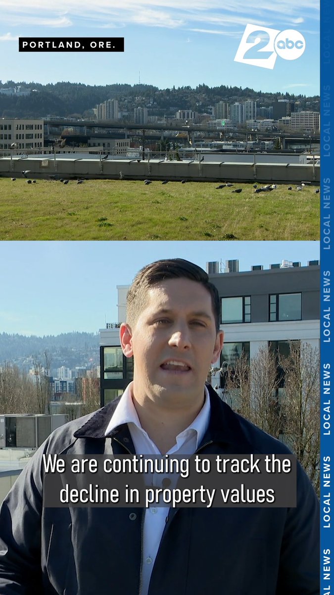 Wow. After the BLM-Antifa riots and pandemic in Portland, the largest office buildings in downtown have dropped 70 percent in value.