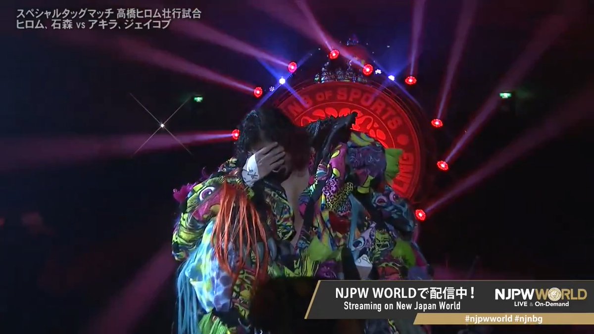 "Thank you" 高橋ヒロム / Hiromu Takahashi 😺💣 From the profile URL #NJPW #njpwworld #njnbg