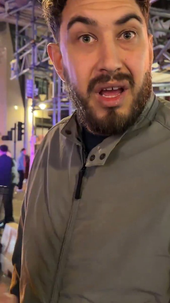 Get a job he tells me with his Stone Island