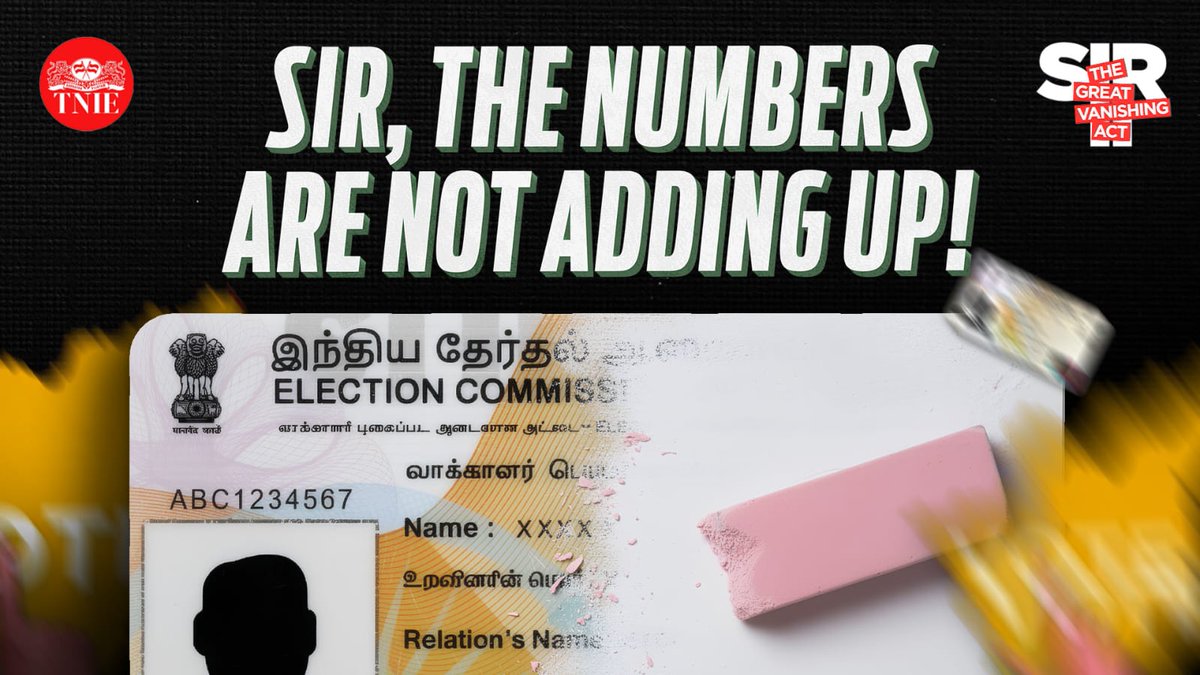 If you are watching just one video today, let it be this superb investigation on mass and arbitrary deletions in SIR in Tamil Nadu. Kudos to my friend Pon Vasanth, for this old school investigation in the disservice by ECI. Election Commission of India