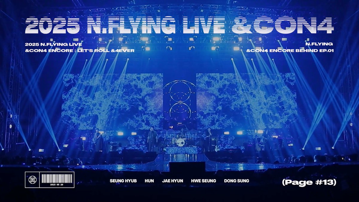 2025 N.Flying LIVE โ&CON4 ENCORE : Let's Roll &4EVERโ BEHIND Ep.01 โก #NFlying #์ํ๋ผ์ #์์ฝ #์ํฌ์๋ฒ #Lets_Roll_4EVER