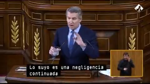 #EnDirecto | Feijóo ataca a Sánchez y Puente: "Asumir la responsabilidad no es poner cara de compungido 5 minutos y 29 segundos en Córdoba. Es preocuparse por la gente, no por cuándo come usted o si el ministro ha dormido. ¡Son ustedes unos narcisistas!"