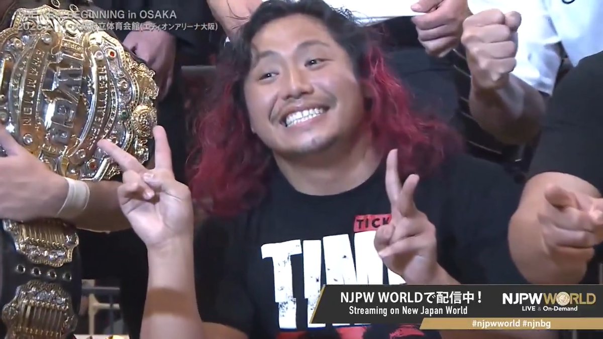 .高橋ヒロム / Hiromu Takahashi "See you again👋" From the profile URL #NJPW #njpwworld #njnbg
