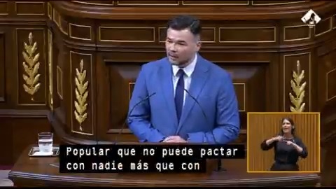 #EnDirecto | Rufián replica a Abascal: "Dice que la corrupción mata y estoy de acuerdo pero, ¿por qué no dicen nada todavía de lo que robaron sus juventudes de las donaciones de la dana? ¿Eso no es corrupción? Qué vergüenza"