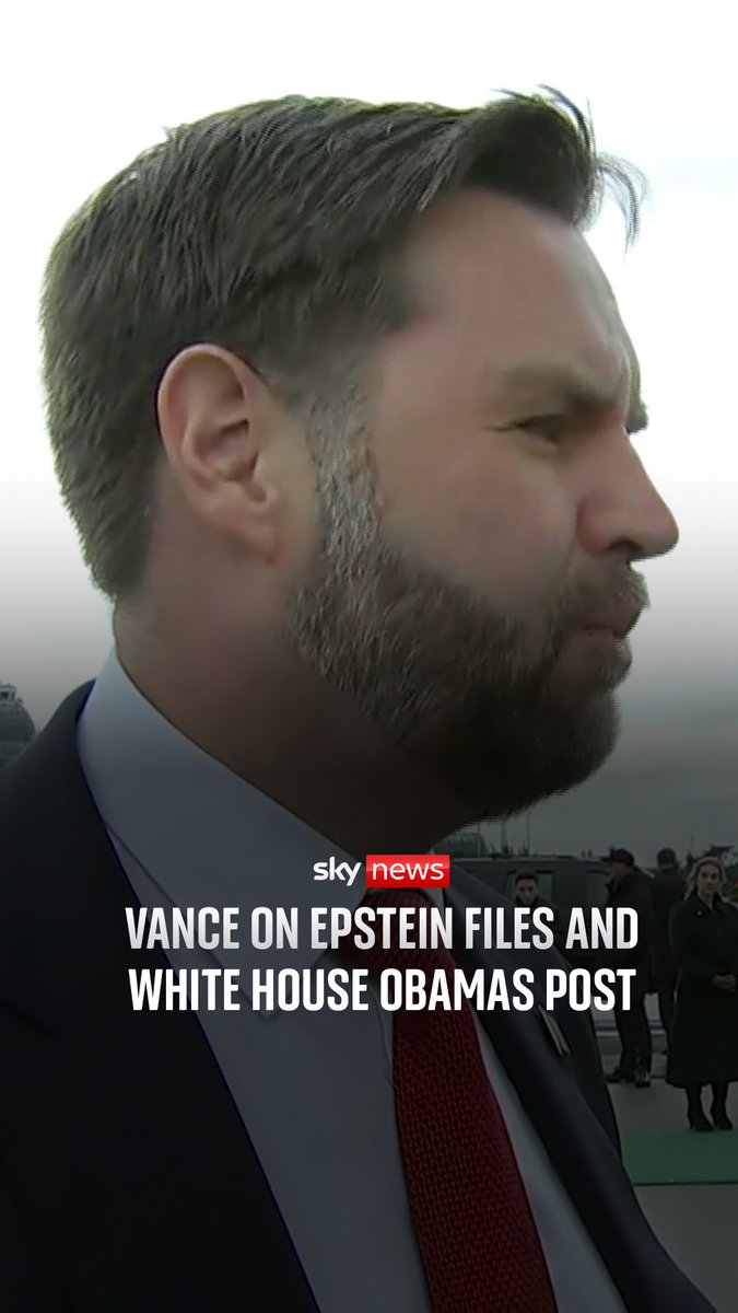 Speaking from Azerbaijan, the US Vice President addressed calls for dismissals in his government following the Epstein files and the controversial post on the White House twitter account. 🔗 Read more:
