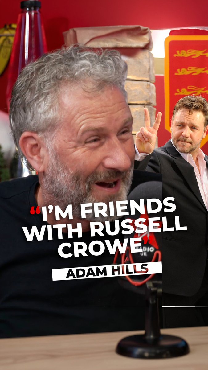 Adam Hills drops an unbelievable Russell Crowe story and it had Chris Evans in absolute stitches this morning 😱😂