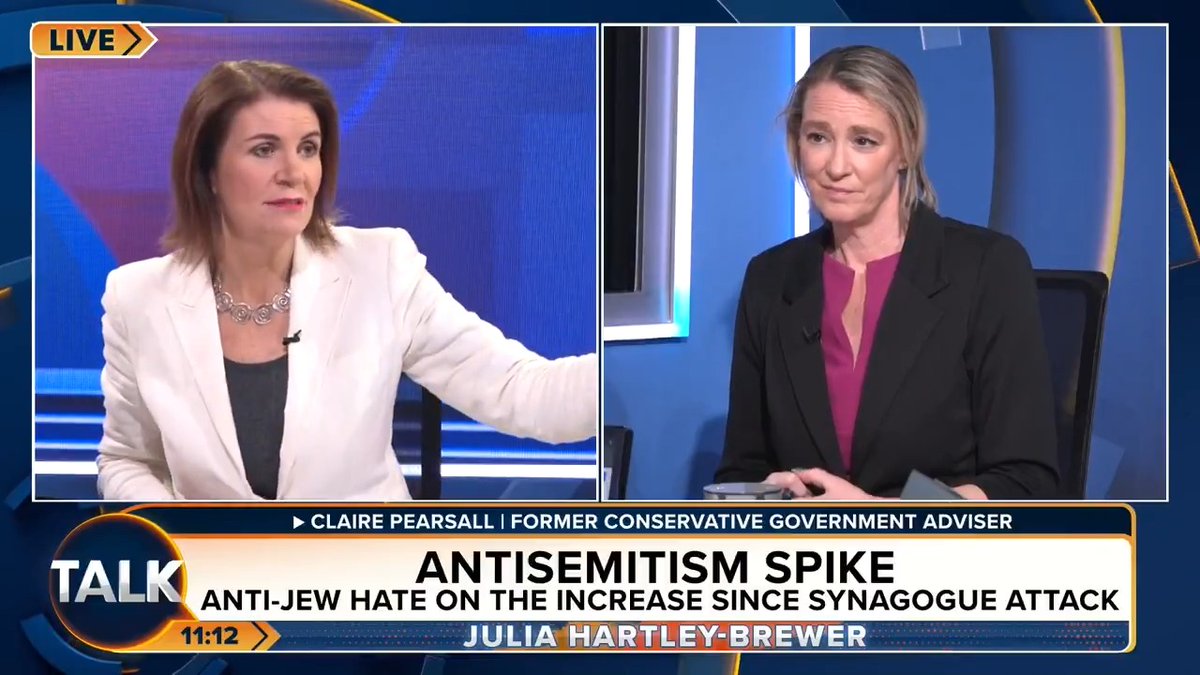 🚨 'Far too many of the mosques in Britain are teaching Islamism. It's being normalised and not being called out.' Julia Hartley-Brewer says a 13-year-old child, allegedly shouting "Allahu Akbar" whilst stabbing two other kids, should serve as a wake-up call. Julia Hartley-Brewer