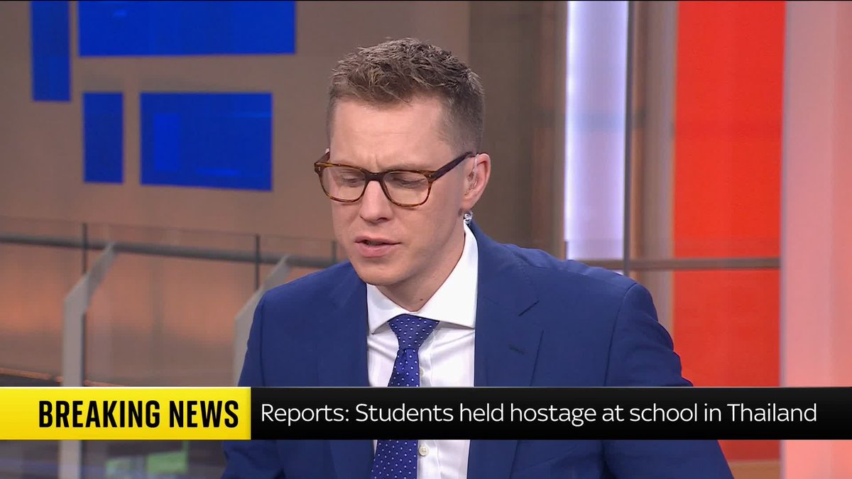 BREAKING: Students are being held hostage by a gunman at a school in southern Thailand. Sky's Gareth Barlow has the latest Read more: 📺 Sky 501, Virgin 602, Freeview 233 and YouTube