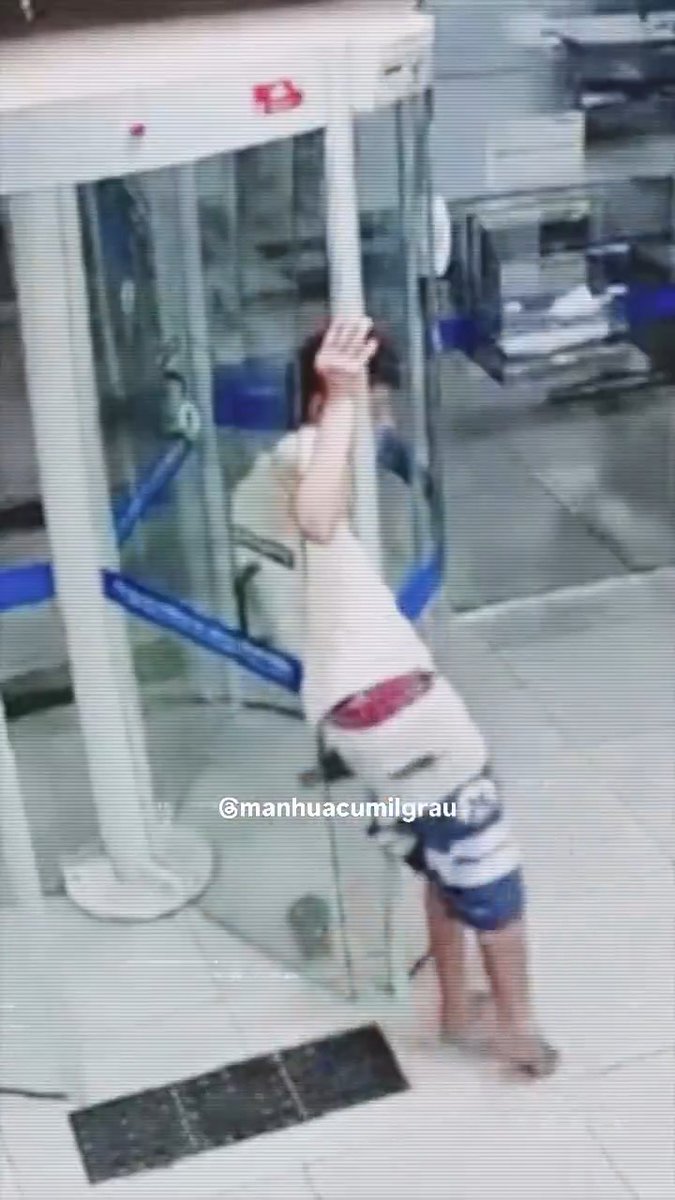 I thought he was done when he got his head stuck