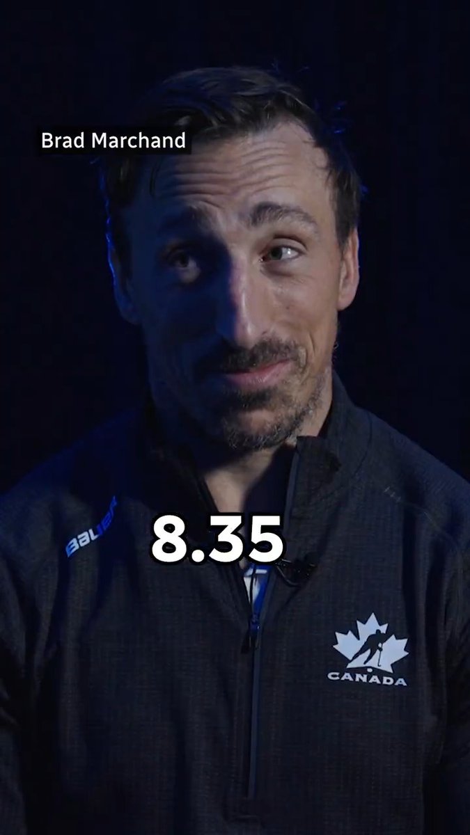 "Not bad eh?!" Canadian men's hockey team plays stop the timer challenge ⏱️