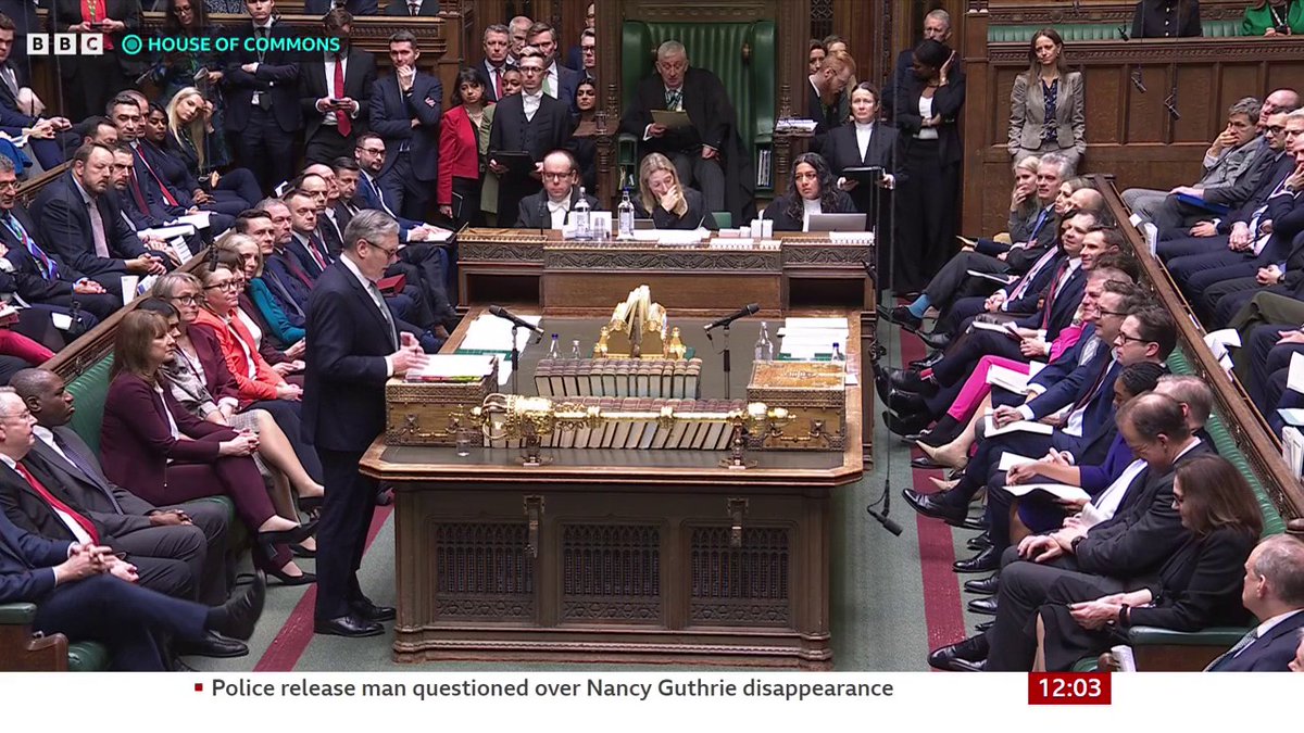 Tory leader Kemi Badenoch, quoting the PM’s comments when he was opposition leader, says "'I never turn on my staff… when they make mistakes I carry the can'”, "what changed?" "Morgan McSweeney helped me change our party", Keir Starmer says #PMQs