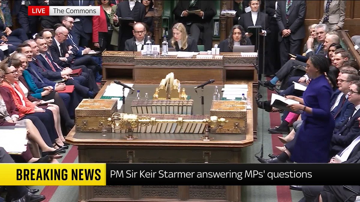 Badenoch challenges the PM over giving Matthew Doyle a peerage despite his support for a councillor convicted of possessing indecent child images. Starmer says his ex-director of communications 'didn't give full account of actions'. Read more: