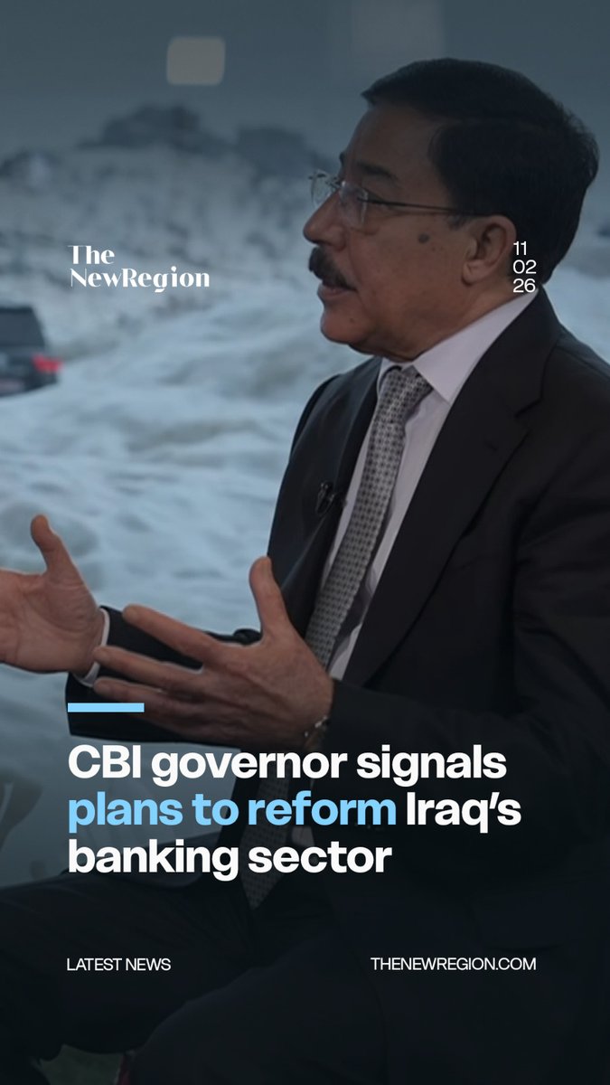 Ali al-Alaq, governor of Iraq’s Central Bank (CBI), told The New Region on Wednesday that they expect to see a “totally different” Iraqi banking sector in the coming years, with a “huge plan” that is “one of the biggest plans within the country” to reform the sector
