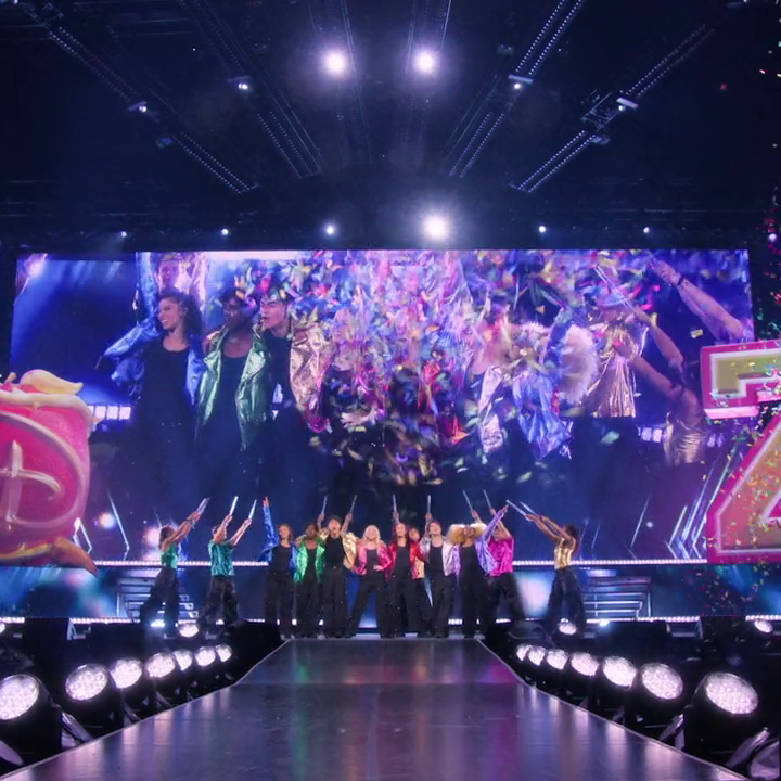 Let's run it back 🎤✨ the Descendants/ZOMBIES Worlds Collide: Concert Special premieres February 19 on Disney Channel, next day on Disney+.