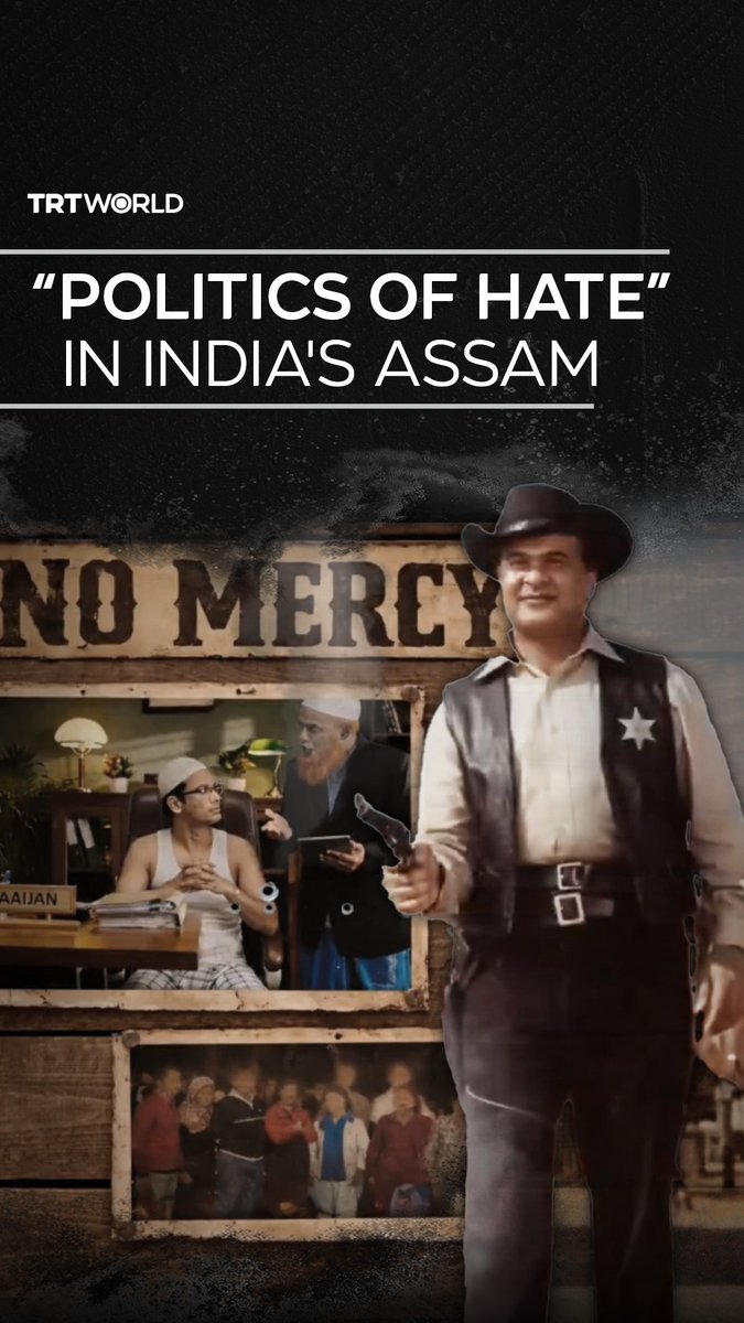 “Why did you not go to Pakistan?” An AI-generated video shared by members of India’s ruling BJP depicted Assam Chief Minister Himanta Biswa Sarma shooting at two men portrayed as Muslims. The video went viral and sparked outrage before being taken down, with Sarma denying responsibility