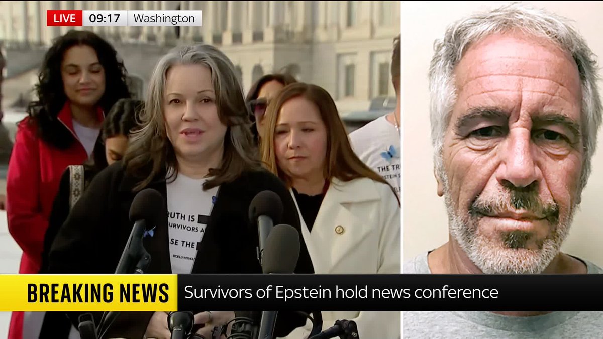 “Shut up or move on.” Survivors of paedophile financier Jeffrey Epstein share their experiences, saying they were silenced by wealth, power and a system that failed to protect them. Read more: 📺 Sky 501, Virgin 602, Freeview 233 and YouTube