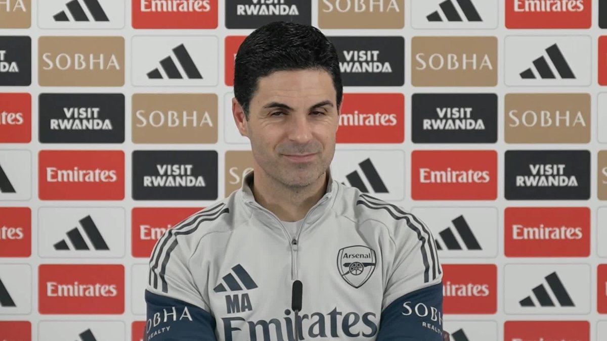 Mikel Arteta on his squads reaction to Manchester City beating Liverpool at Anfield to close the gap at the top 🔝