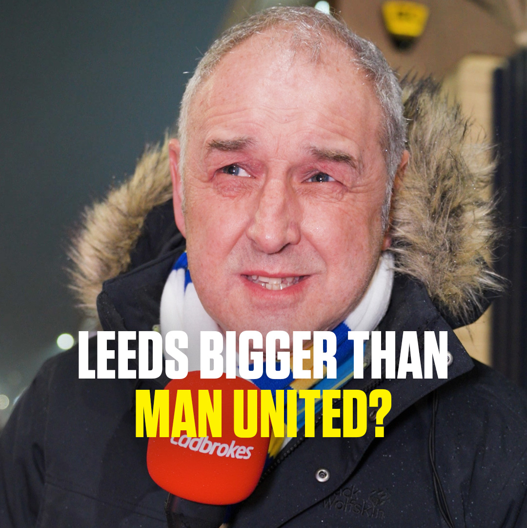 "𝐍𝐨 𝐨𝐧𝐞 𝐥𝐢𝐤𝐞𝐬 𝐌𝐚𝐧 𝐔𝐧𝐢𝐭𝐞𝐝." Leeds vs Man United vs Arsenal vs Tottenham. Who is the bigger club? 👀