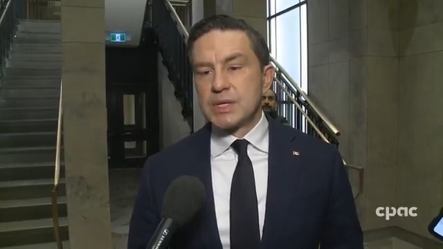 “I encourage all Canadians to pray for the community and pray for the family as we go forward and take the necessary steps to support them," says Conservative Leader Pierre Poilievre as he reacts to the mass shooting in Tumbler Ridge, B.C. #cdnpoli