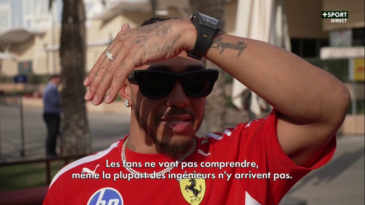 "Les fans ne vont pas comprendre, même la plupart des ingénieurs n'y arrivent pas." Après avoir roulé ce matin, Lewis Hamilton donne son ressenti 👀 #F1