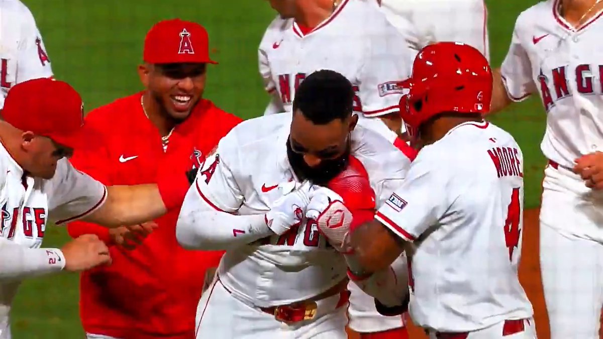Jo Adell broke out in a BIG way in 2025, with 37 HR and 98 RBI 💪 #BlackHistoryMonth