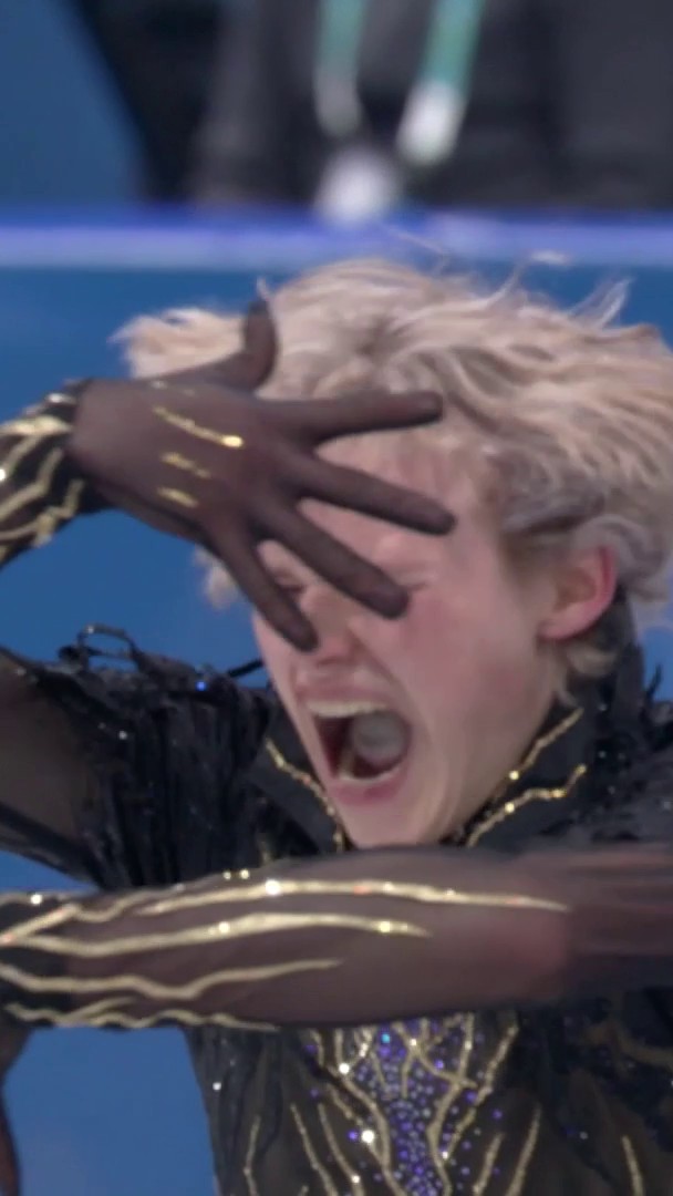❤️🔥⛸️ Un prodigio de los de 𝒖𝒏𝒐 𝒆𝒏𝒕𝒓𝒆 𝒖𝒏 𝒎𝒊𝒍𝒍𝒐́𝒏. 💎 Toda la magia de Ilia Malinin, disfrutada a cámara lenta 📺 Solo en Eurosport y HBO Max España 🌟. #MilanoCortina2026