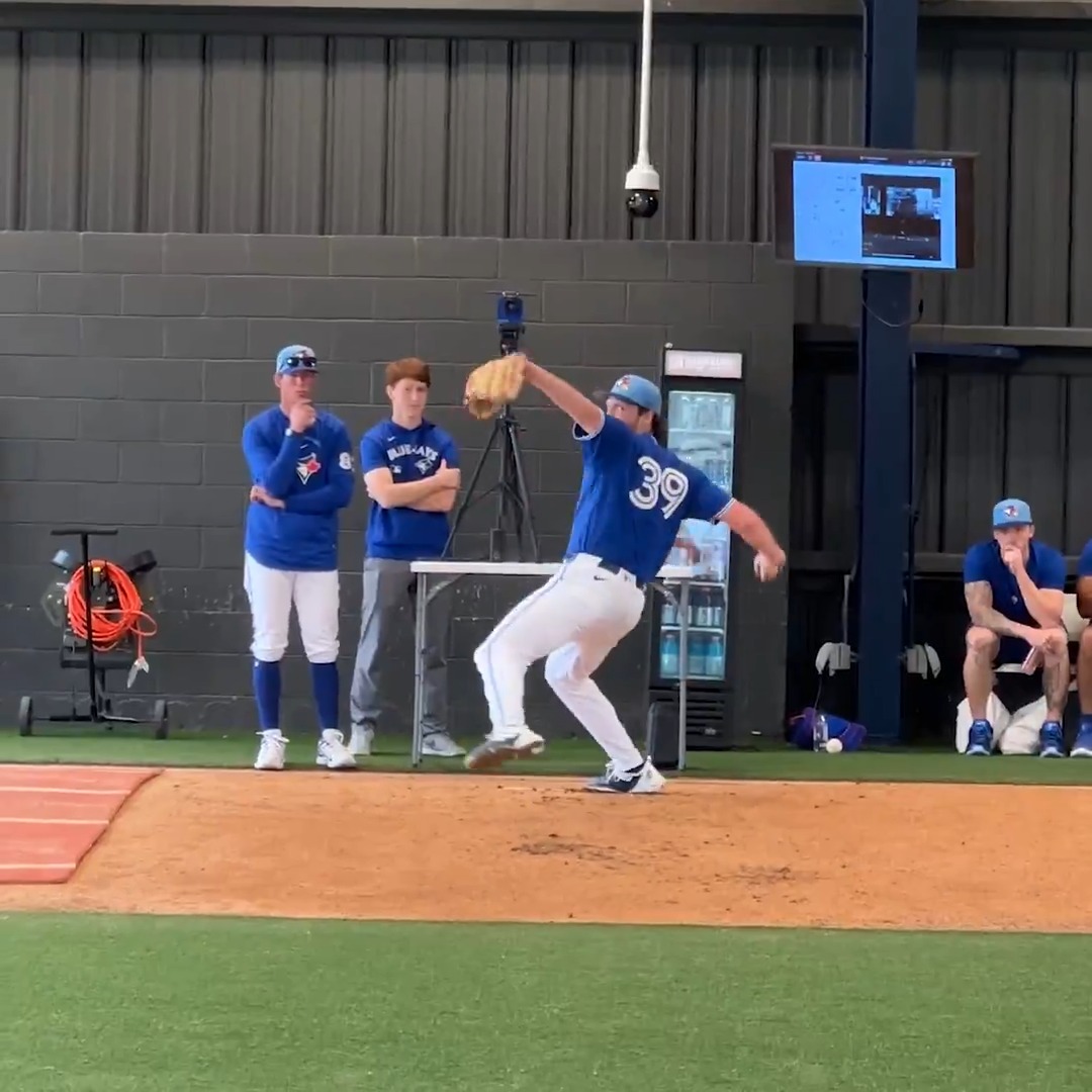 POV: Catching a Trey Yesavage bullpen 🔥