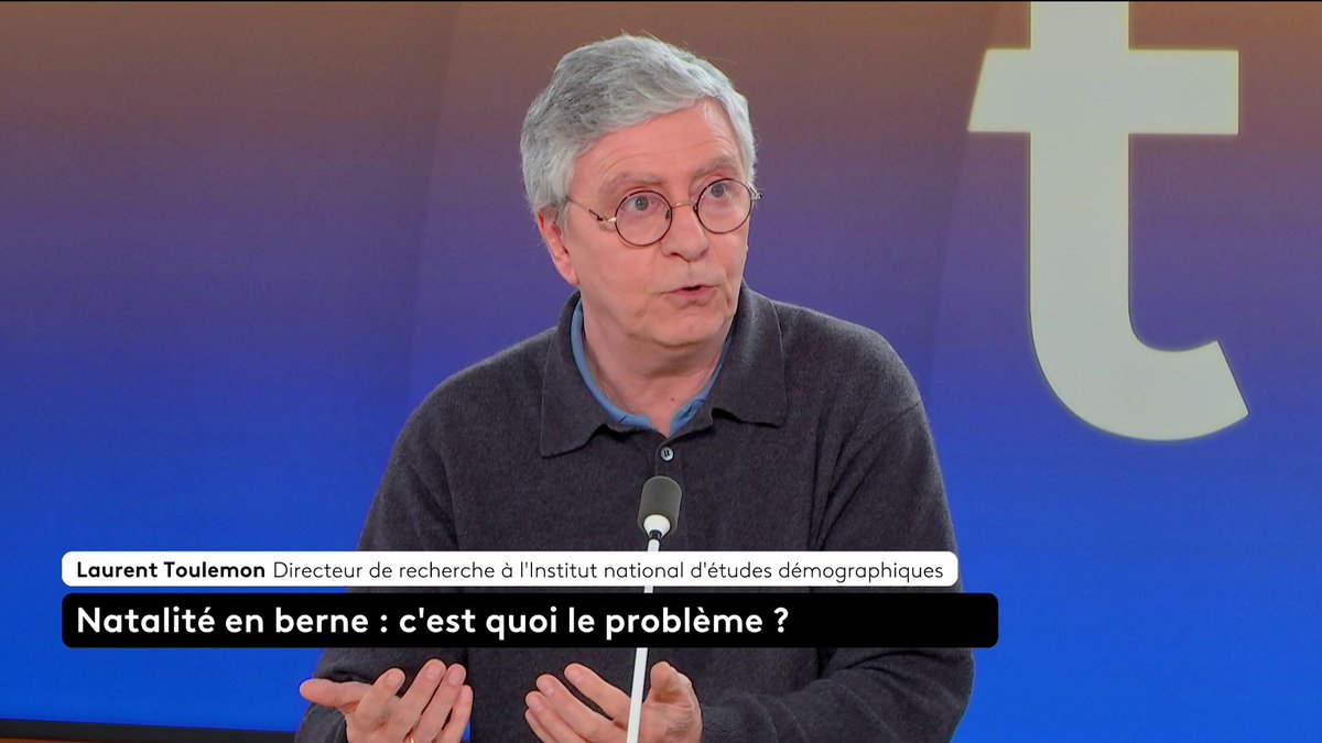 🔴 🗣️ Natalité : "Les pays où les inégalités entre les femmes et les hommes sont plus faibles sont les pays qui ont une fécondité plus élevée", explique Laurent Toulemon, directeur de recherche à l'Ined. Gilles Bornstein #CestTouteLaQuestion #Canal16