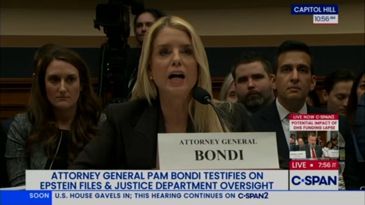Pam Bondi throws a fit: "You don't tell me anything, you washed up loser lawyer"