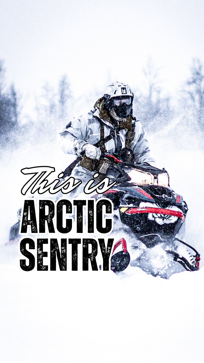 This is Arctic Sentry 🛡️ A multi-domain activity launched by NATO that will bring together Allied exercises, troops and capabilities to ensure security in the Arctic and High North