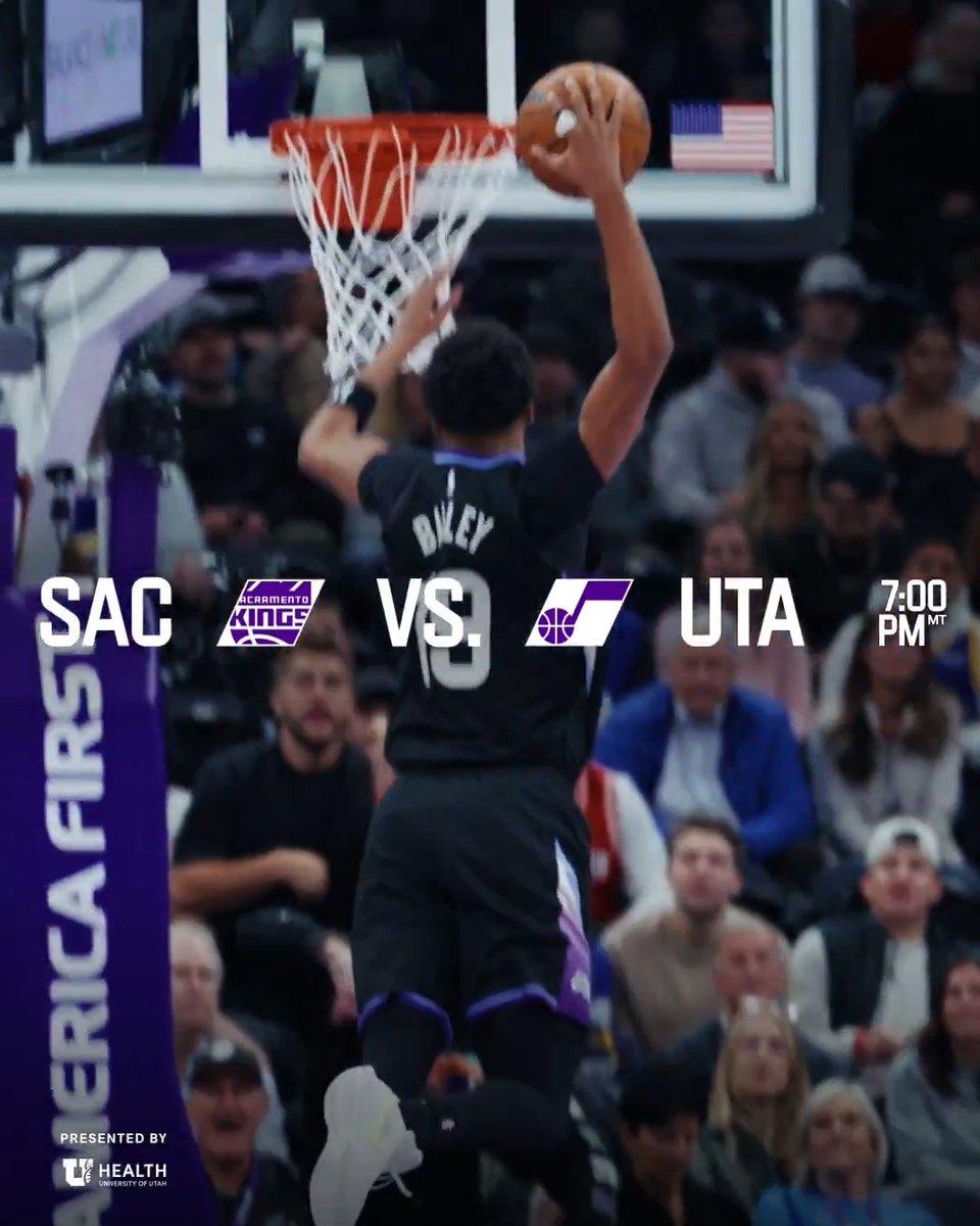 happy to be home 🏡🫶 ⏰ 7:00PM MT 📺 JAZZ+ | KJZZ 📻 @kslsportszone 📍 Delta Center 🎟️ #TakeNote