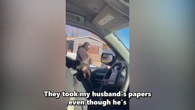 🚨ICE CRASHES into Minneapolis couples car as they are parked—then DEMANDS they show their papers. "What did you hit us for? We're citizens!" ICE agents refused to provide their names or badge numbers—and their license plate could not be found in police database. FULL VIDEO ⬇️