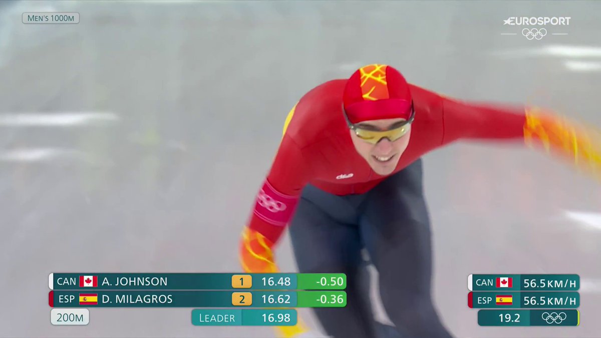 Guardad esta imagen porque es real. 🇪🇸 Daniel Milagros se convierte en el primer español en competir en patinaje de velocidad en toda la historia de los Juegos Olímpicos.