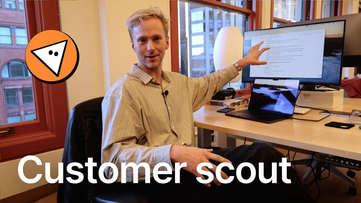 Meet Hurley. He runs product marketing and wanted a better way to find which customer stories to feature. So he built an agent. It reads Slack, scans usage metrics, ranks the best leads, and creates a report each week. Autonomously.